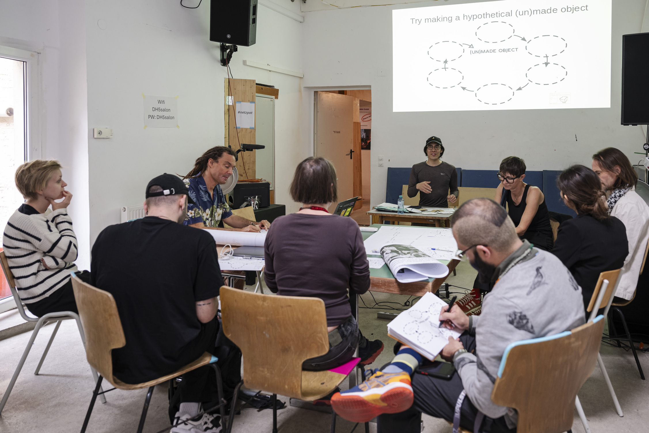 AMRO24 Exhibitions "The Art of (un)making: A Guideline for Creative Avoidance of Production", by Inari Wishiki (aka Yoshinari Nishiki)