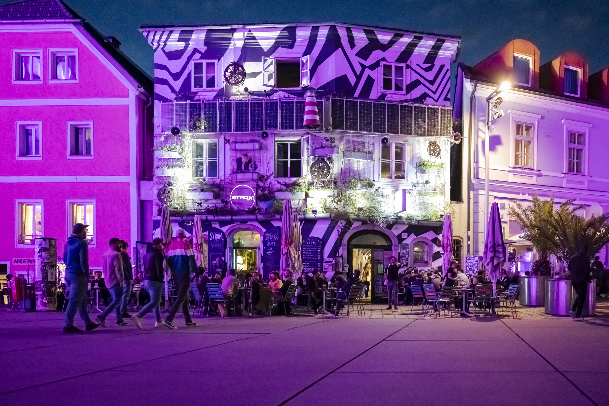 AMRO24 Exhibitions "AMRO Nightline #2 / @STWST", by Mitsitron & Luka Prinčič & ultramorbidi & romi N/A