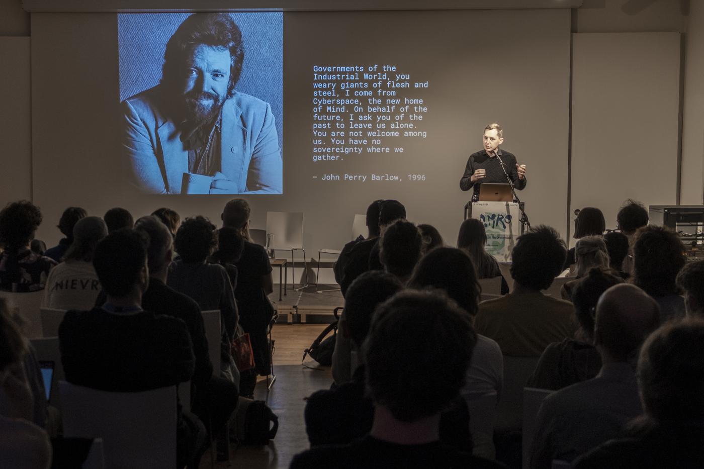 AMRO24 Exhibitions "Libertarians No More! How Tech is Embracing the State to Amplify Its Power", by Paris Marx