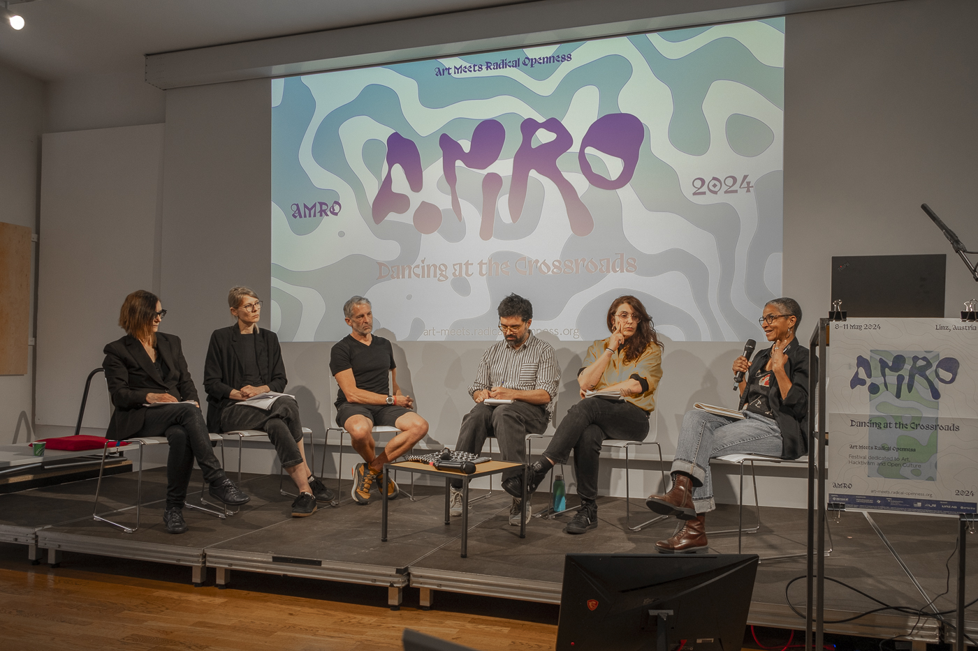 AMRO24 Exhibitions "Afternoon Session: AI Ethics", by Niharika Singhal & David Hartmann & KairUs