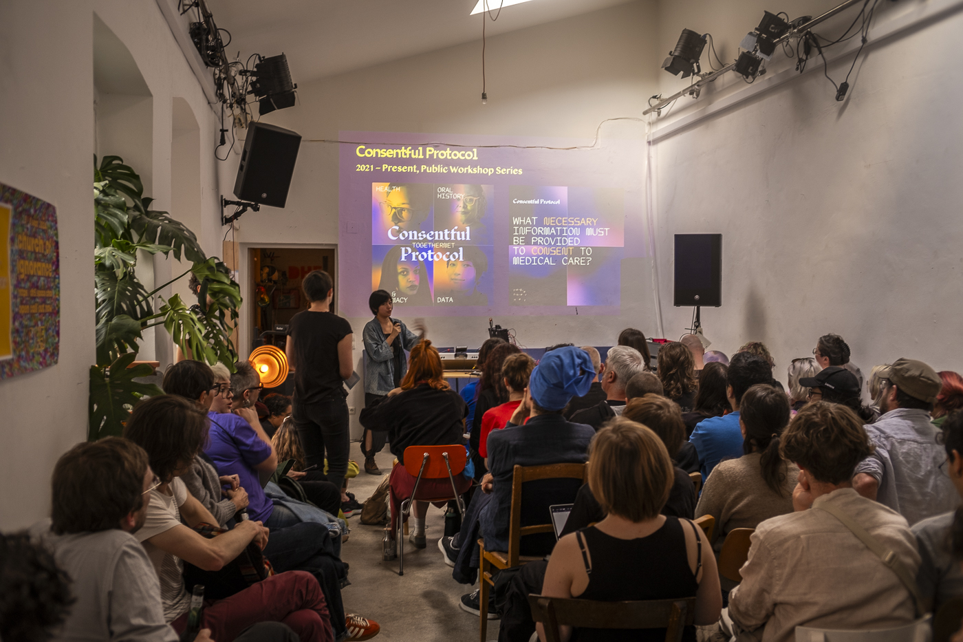 AMRO24 Exhibitions "Netzpolitischer abend #71 / AMRO24 edition", by Xin Xin & hatsch & Luka Prinčič & eeefff