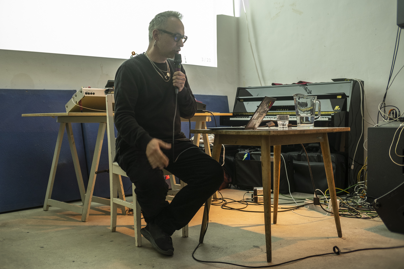 AMRO24 Exhibitions "Netzpolitischer abend #71 / AMRO24 edition", by Xin Xin & hatsch & Luka Prinčič & eeefff